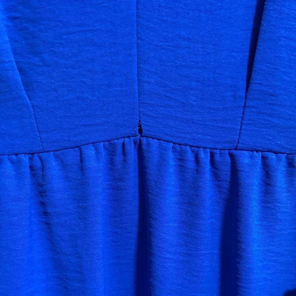 DKNY Vibrant Blue Midi Dress - Picture 3 of 4